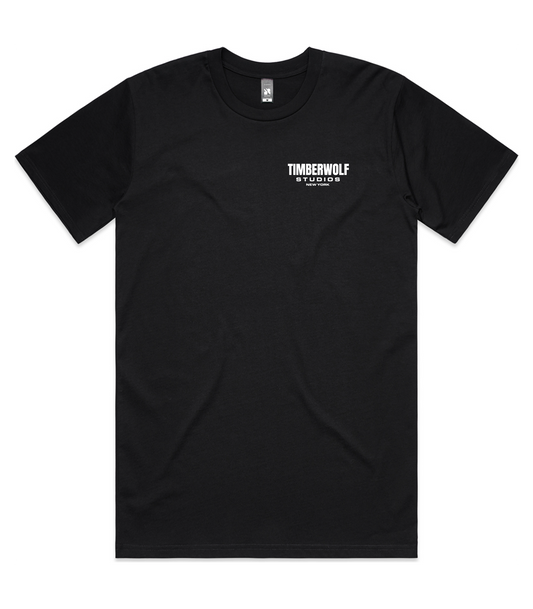 WOLF TEE - BLACK