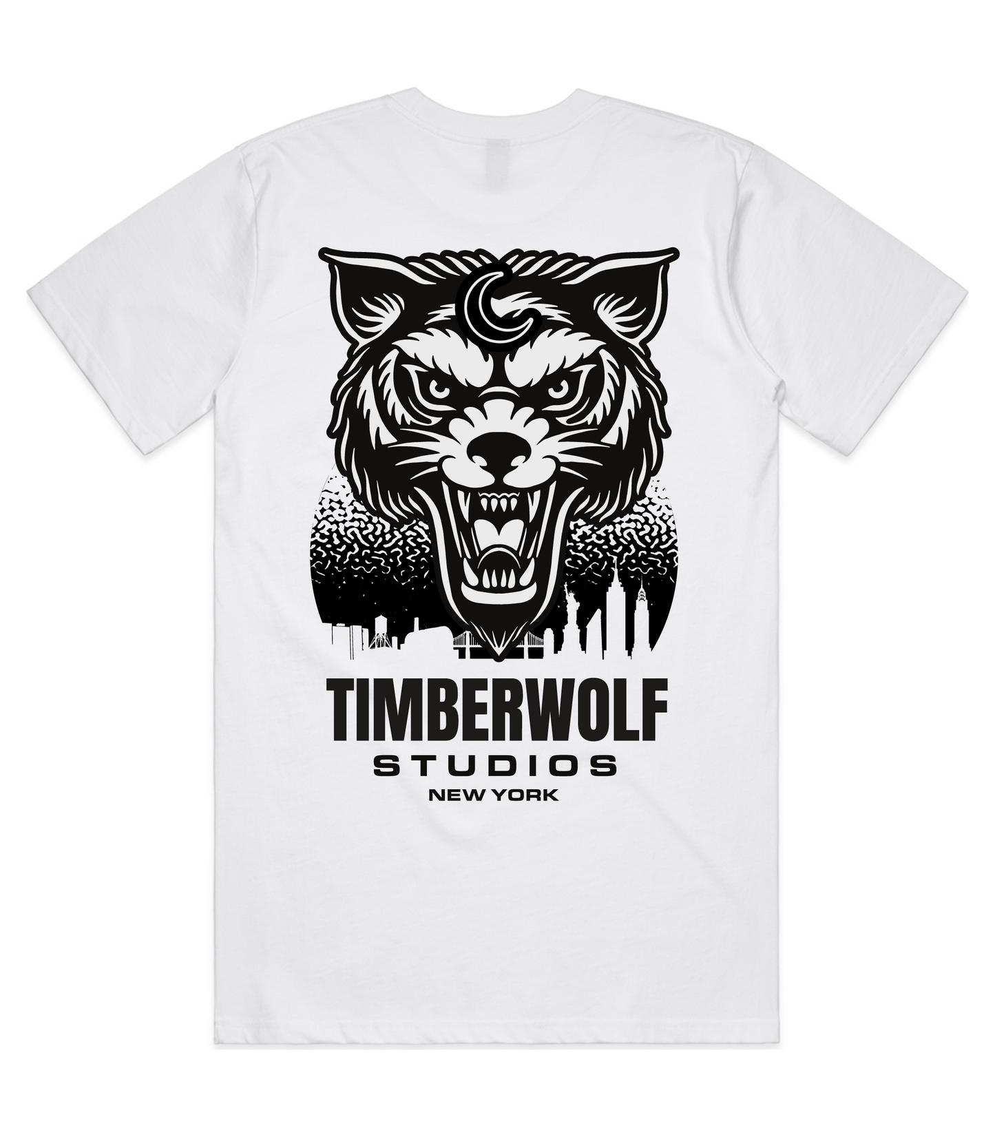 WOLF TEE - WHITE