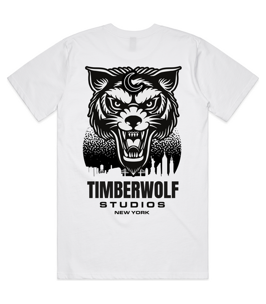 WOLF TEE - WHITE